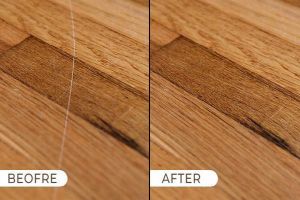Cách khắc phục sàn gỗ bị xước và làm mới hiệu quả