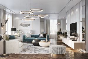 Phong cách Luxury trong nội thất - Sự lựa chọn của giới thượng lưu