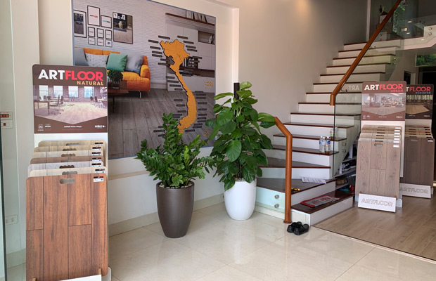 Khu trưng bày sàn gỗ artfloor