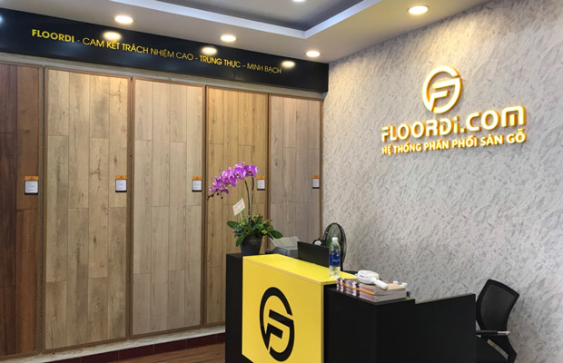 Khu vực đón khách đến thăm quan cửa hàng
