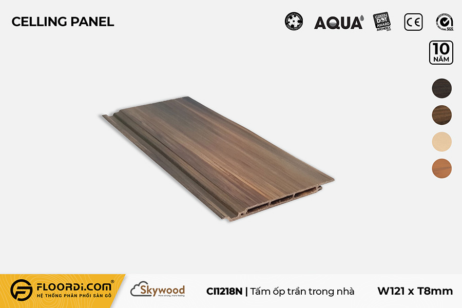 PVC Celling Panel (Indoor) - CI1218N - Nutmeg - 8mm