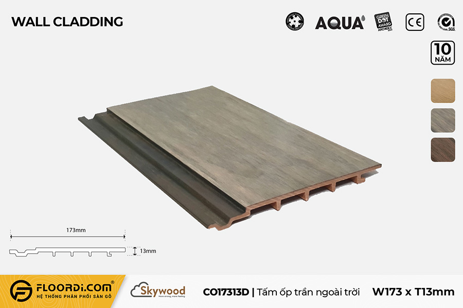Wall Cladding (Outdoor) - CO17313D - Driftwood - 13mm