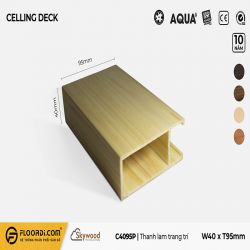 PVC Wall Decking (Indoor) - C4095P - Golden Pine - 95mm
