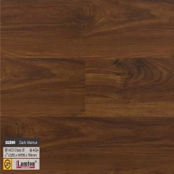 Sàn gỗ D2300 Dark Walnut - 12mm - AC3