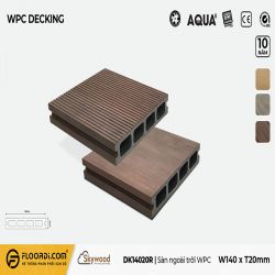 WPC Outdoor Decking DK14020R - Rosewood - 20mm