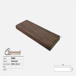 Thanh kết thúc Skywood E508R - Rosewood - 8mm