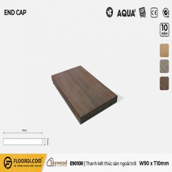 WPC End Cap - Rosewood - E9010R - 10mm