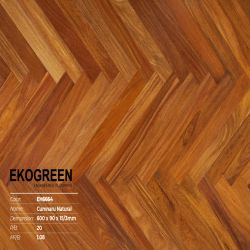Sàn gỗ  Ekogreen Herringbone EH6664 Cumnaru Natural - 15/3mm