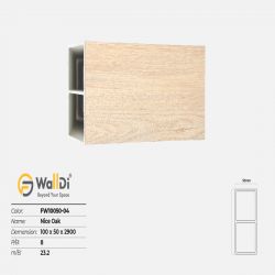 Thanh lam trang trí Walldi FW10050-04 - Nice Oak  - 50mm