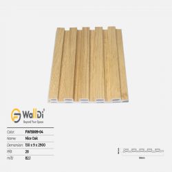 Lam nhựa 5 sóng Walldi FW15009-04 - Nice Oak  - 9mm