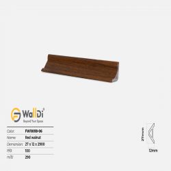 Nẹp V góc trong FW2712-06 - Red Walnut  - 12mm