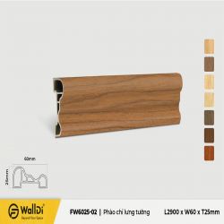 Moulding FW6025-06 - Red Walnut - 25mm