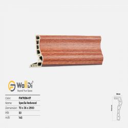 Phào kết thúc Walldi FW7036-07 - Specila Redwood - 36mm