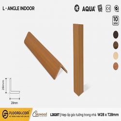 PVC L Angel (Indoor) L2828T - Golden Teak - 28mm