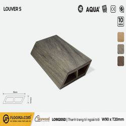 WPC Louver S - LO9020SD - Driftwood - 20mm