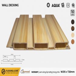 PVC Wall Decking (Indoor) - W21520P - Golden Pine - 20mm