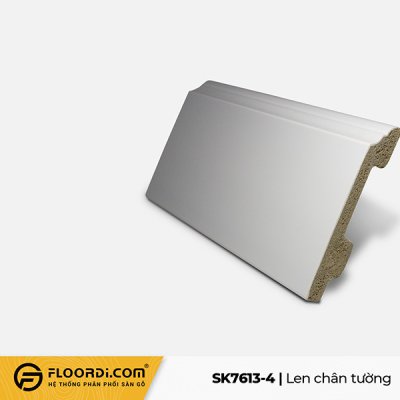 Len chân tường SK7613-4 - White - 13mm