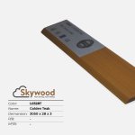 Nẹp kết thúc Skywood L0328T - Golden Teak - 3mm