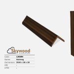 Nẹp chữ L - L2828N - Nutmeg - 28mm