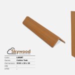 Nẹp chữ L Skywood L2828T - Golden Teak - 28mm