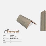 Nẹp góc ngoài trời Skywood L5555D - Driftwood - 55mm