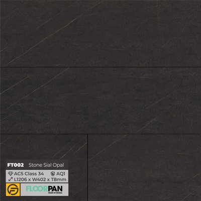 Floorpan Stone Flooring FT002 Stone Sial Opal - 8mm - AC5