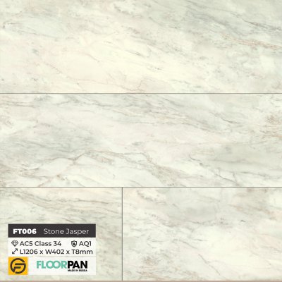 Floorpan Stone Flooring FT006 Stone Jasper - 8mm - AC5