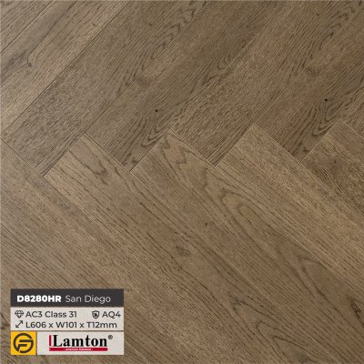 Lamton Herringbone Flooring D8280HR San Diego - 12mm - AC3 - AQ4