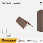 L Angle Cap (Outdoor) - L5555R - Rosewood - 55mm