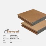 Sàn ngoài trời WPC  Skywood Solid DK14025SB - B.Teak - 25mm