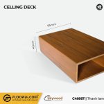 PVC Wall Decking (Indoor) - Golden Teak - C4095T - 95mm