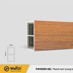 PVC Wall Decking (Indoor) - FW10050-06 - Red walnut - 50mm