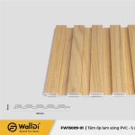 PVC Wall Decking (Indoor) - FW15009-01 - Light Walnut - 9mm