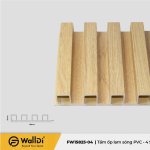 PVC Wall Decking (Indoor) - FW15825-04 - Nice Oak - 25mm