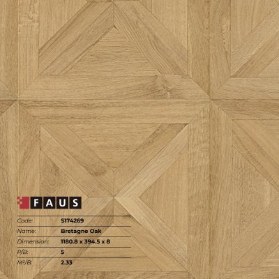 Sàn gỗ S174269 - Bretagne Oak - 8mm - AC6