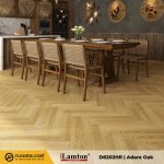 Sàn gỗ xương cá Lamton Herringbone D8202HR Adare Oak - 12mm - AC3 - AQ4