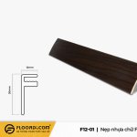 Nẹp chữ F - F12-01- Brown Black - 12mm