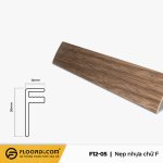 Nẹp chữ F - F12-05 - Gray -  12mm