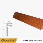 Nẹp chữ F - F12-09 - Red Brown - 12mm