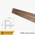 Nẹp chữ F - FT-05 - Brown - 12mm