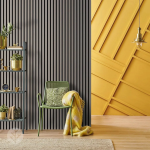 Lam sóng tiêu âm Walldi WA004 Natural Grey Oak Veneer 