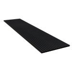 Black Oak 10′ Acoustic Slat Wood Wall Panel