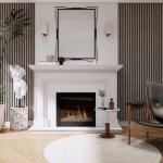 Grey Oak 10′ Acoustic Slat Wood Wall Panel