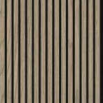 Natural Walnut 10′ Acoustic Slat Wood Wall Panel