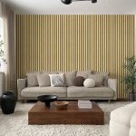 White Oak 10' - Acoustic Slat Wood Wall Panel